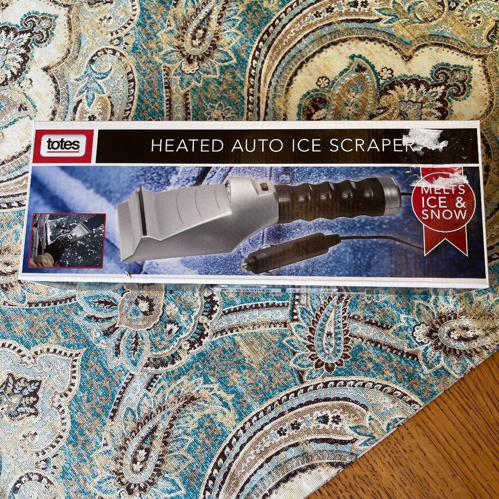 Totes Heated Auto Ice Scraper New In Box